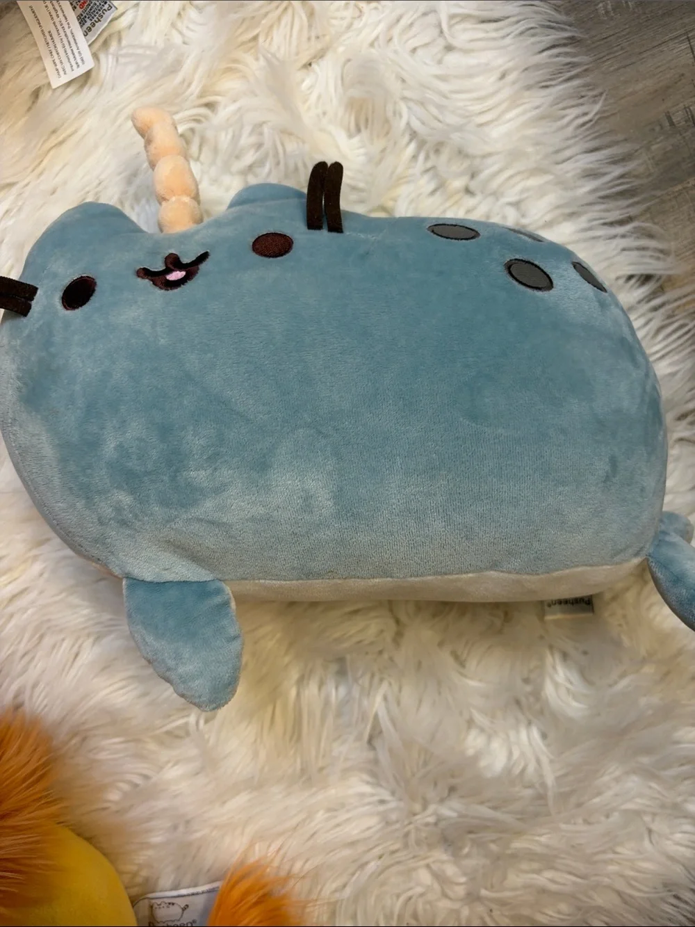 Pusheen lot of 4 Pug Lion Narwhal Pterodactyl Gund plush stuffed animals